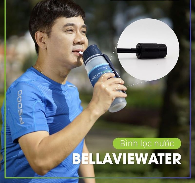 Bình lọc nước mini BellaVieWater